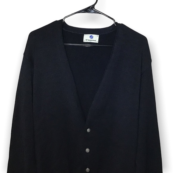 VF Imagewear navy blue school style cardigan - Picture 3 of 6